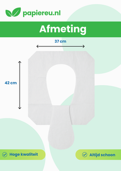 afmetingen wc bril hoes papier toiletbril hoes