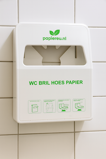 Dispenser voor Toilet Seat Covers – Wandhouder voor 100 stuks | Hygiënisch & Stevig